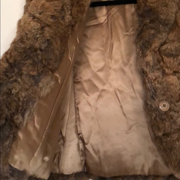 Sergio Valente Genuine Rabbit Fur Coat - Picture 6 of 7